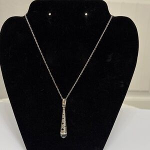 Brighton Toledo Elegant Silver Pendant Necklace